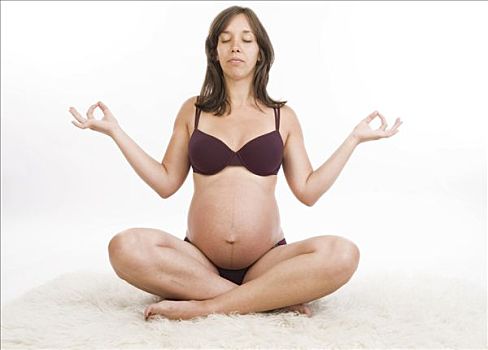 孕妇,瑜珈