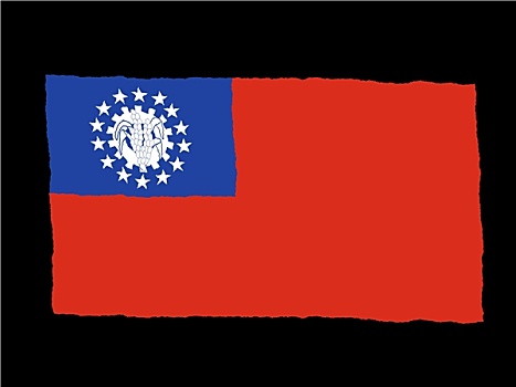 旗帜,缅甸