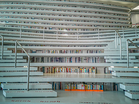 滨海新区文化中心图书馆