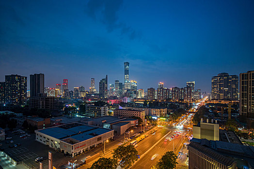 北京国贸城市风景