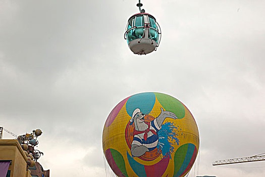 缆车,氦气球,海洋公园,香港
