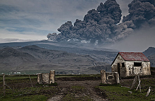 火山爆发,冰岛