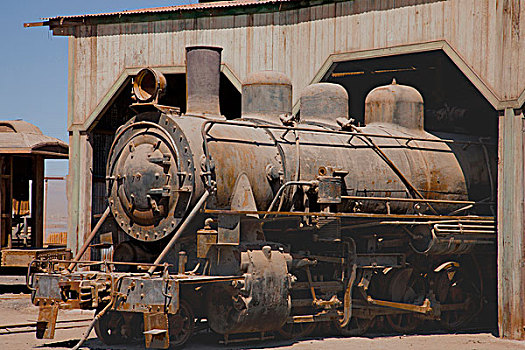 巴克达诺,铁路,车站,迟,20世纪70年代,蒸汽机,落下,废弃,一个,工程,19世纪