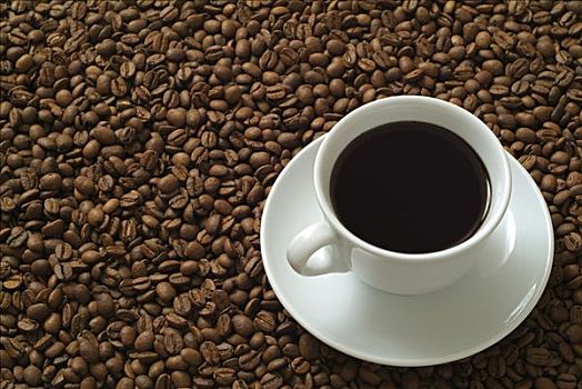 黑咖啡,咖啡豆