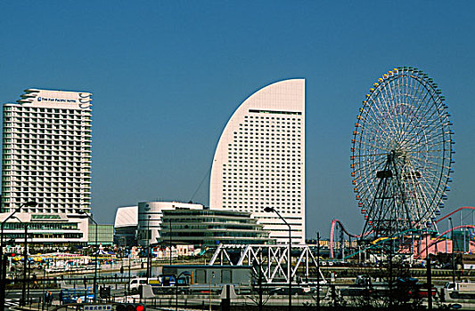 日本,横滨,复杂,太平洋,洲际,酒店,世界