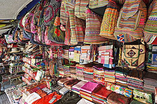 柬埔寨,收获,老,市场,包,店