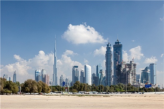 地平线,迪拜,阿联酋