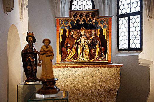 小教堂,大主教,菲斯图格,霍亨萨尔斯堡城堡,要塞,萨尔茨堡,奥地利,欧洲