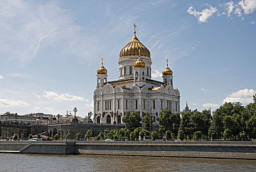 耶稣,救星,大教堂,莫斯科,俄罗斯