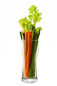 低热量,蔬菜,玻璃