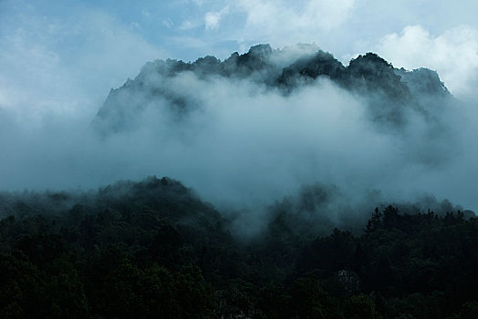 恩施,大山,湖北,山区,云海,云雾,高山,神秘,群山,山峰,鄂西