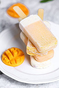芒果牛奶棒冰