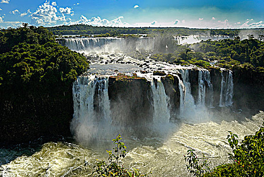 巴西,伊瓜苏瀑布