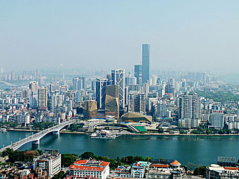 广西柳州全景图