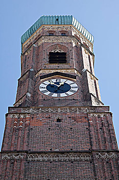 钟楼,慕尼黑,圣母教堂,德国