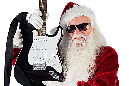 圣诞老人,吉他