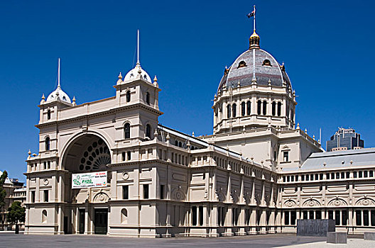 建筑,皇家展览馆,墨尔本,澳大利亚