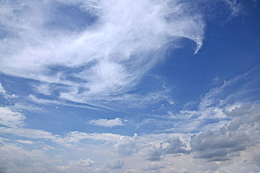 内蒙古自治区锡林浩特的云彩