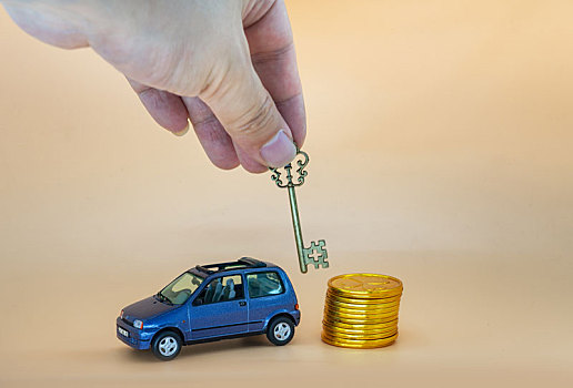 汽車銷售二手車銷售車貸買車概念圖片