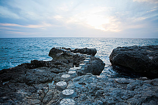 垫脚石,海洋