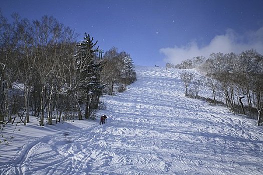 滑雪胜地