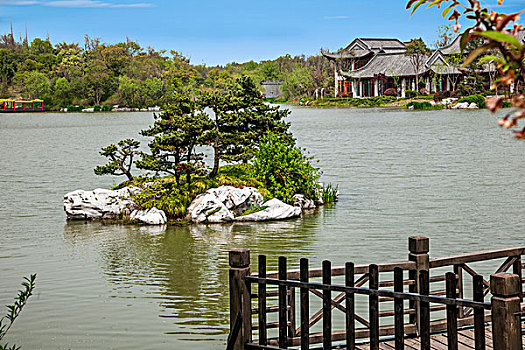 杨州瘦西湖园林建筑