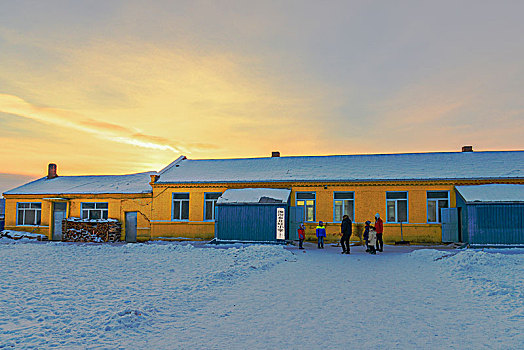 漠河,雪乡