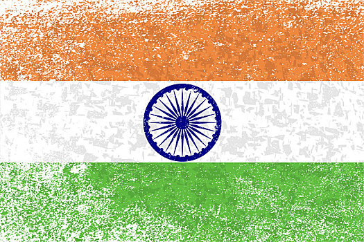 旗帜,印度,低劣
