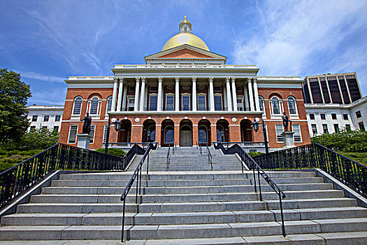 马萨诸塞州议会大厦,波士顿,美国