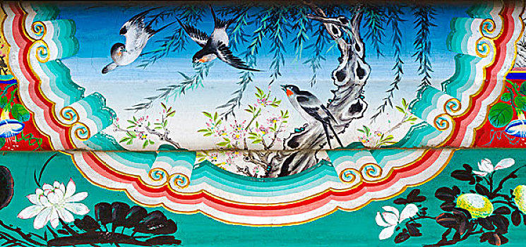 颐和园长廊彩画