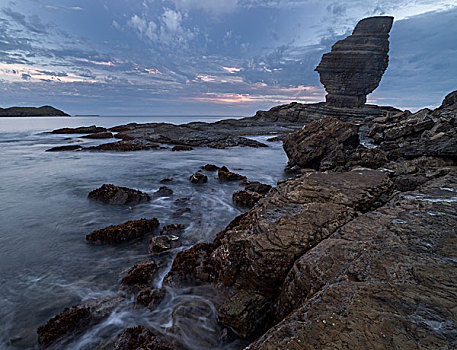 岩石构造,海岸,格朗德特尔,新喀里多尼亚,大洋洲