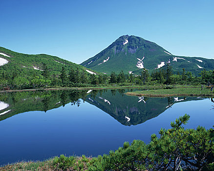 三个,沼泽,山