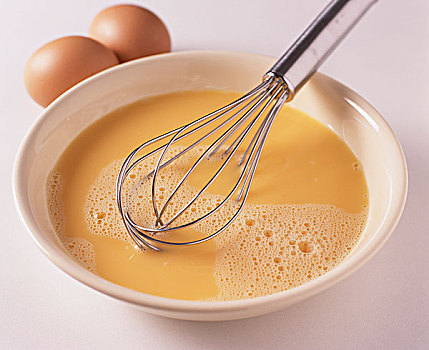 蛋,蛋黄,搅拌器