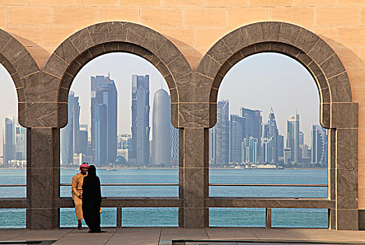 卡塔尔,多哈,博物馆,伊斯兰艺术
