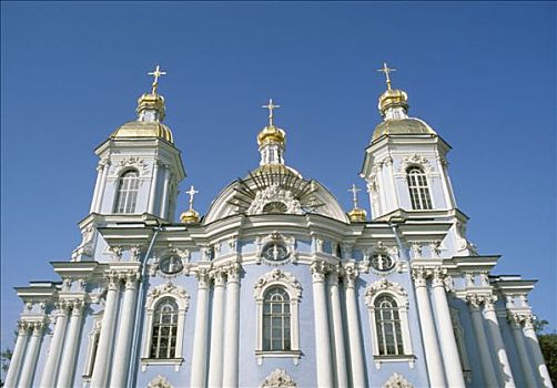 俄罗斯,圣彼得堡,尼古拉斯,教堂