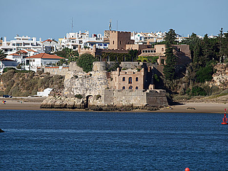 大西洋,海岸,阿尔加维