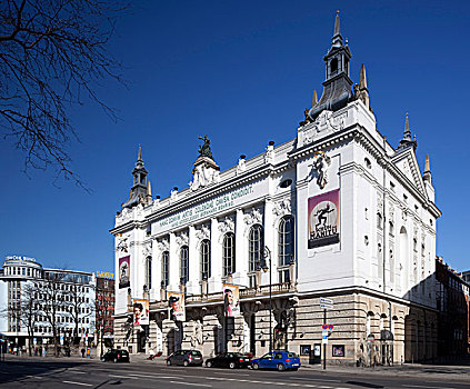 剧院,西部,音乐,夏洛滕堡宫,柏林,德国,欧洲