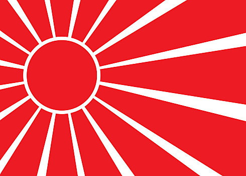 日本国旗,日本,国旗,矢量,插画