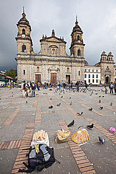 广场,波哥大,哥伦比亚