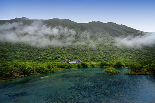 四川省黄龙风景区黄龙寺