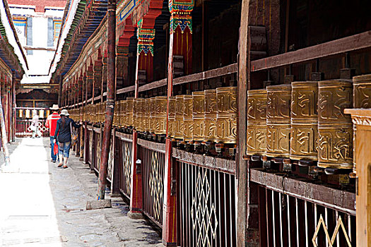 西藏拉萨大昭寺八廊街