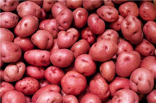 红色,土豆