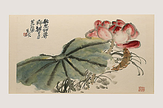 吴昌硕,清朝,花卉画册