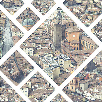 抽象拼贴画,意大利,图像,旅行,背景,照片