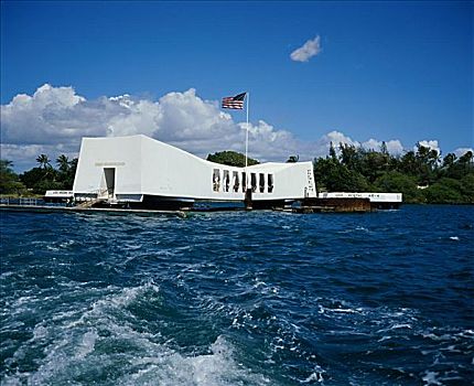 亚利桑那军舰纪念馆,珍珠港,檀香山,瓦胡岛,夏威夷,美国