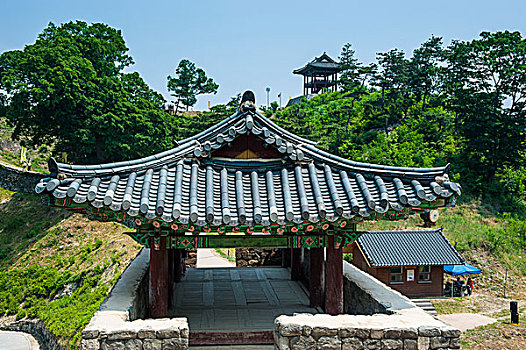 城堡,南,省,韩国