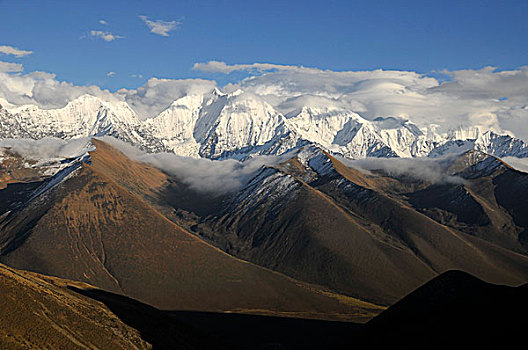 贡嘎雪山