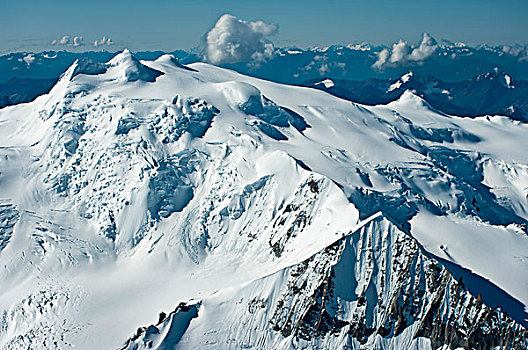 顶峰,浩大,兰格尔圣伊莱亚斯,兰格尔圣伊莱亚斯国家公园,阿拉斯加,美国