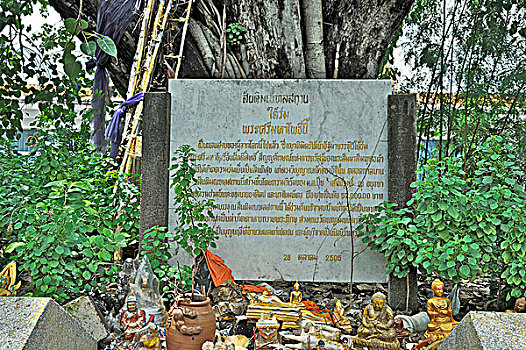 牌匾,曼谷,泰国
