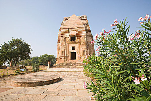 建筑,庙宇,寺庙,瓜利尔,中央邦,印度